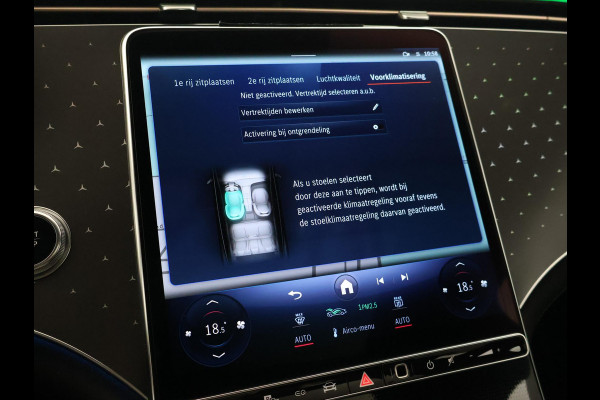 Mercedes-Benz EQS 450+ 108 kWh LUXURY LINE BTW + MASSAGE | HEAD-UP | STOELVENTILATIE | BURMESTER | STUURVERW. | 360 CAMERA