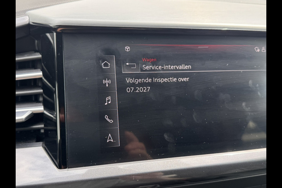 Audi Q4 Sportback e-tron 40 S-line Competition SOH 91% Pano dak Blokjes leder Sonos 21 inch + all season