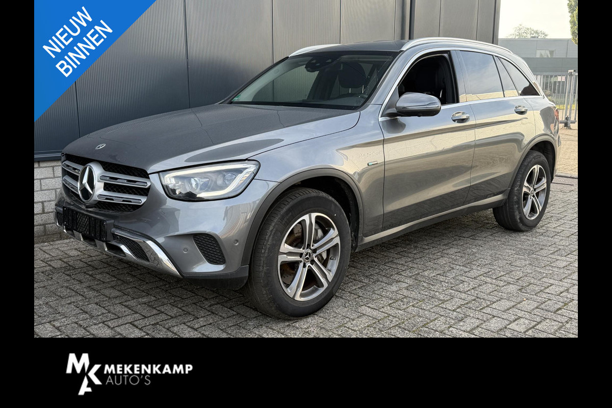 Mercedes-Benz GLC 300e 4MATIC 18"/SOH 87%/Trekhaak/Leder + memory/Stoelverwarming/Matrix LED/Dodehoek/360 camera/Apple Carplay & Android Auto