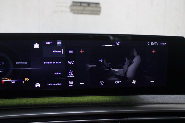 Peugeot 5008 1.2 Hybrid 145PK AUTOMAAT GT 7p | PANORAMISCH SCHUIFDAK PACK | 360° VISION & DRIVE ASSIST PLUS PACK: (360° CAMERA, BUITENSPIEGELS MET KANTELFUNCTIE, DRIVE ASSIST 2.0, DRAADLOZE TELEFOONLADER, ANTIDIEFSTALALARM) | BEKLEDING ALCANTARA/KUNSTLEDER | SEAT PACK COMFORT: (AGR BESTUUDERSSTOEL EN PASSAGIERSSTOEL ELEKTRISCH VERSTELBAAR MET MASSAGE FUNCTIE, BESTUUDERSSTOEL MET GEHEUGENFUNCTIE, BUITENSTE ZITPLAATSEN ACHTERBANK VERWARMBAAR) | GLANZEND ZWARTE DAKRAILS | BLUE OBSESSION | 19" LICHTMETALEN VELGEN "BREDA" | DRAADLOZE TELEFOONLADER | APPLE CARPLAY/ANDROID AUTO DRAADLOOS