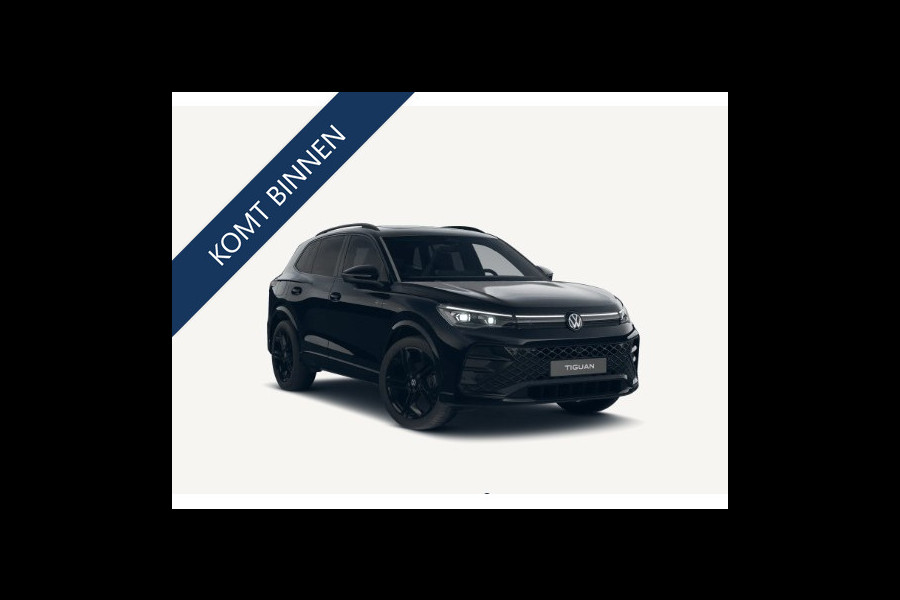 Volkswagen Tiguan 1.5 eTSI 150PK DSG R-Line Black Style | Panorama | HUD | Trekhaak | 360° Camera | Nieuw