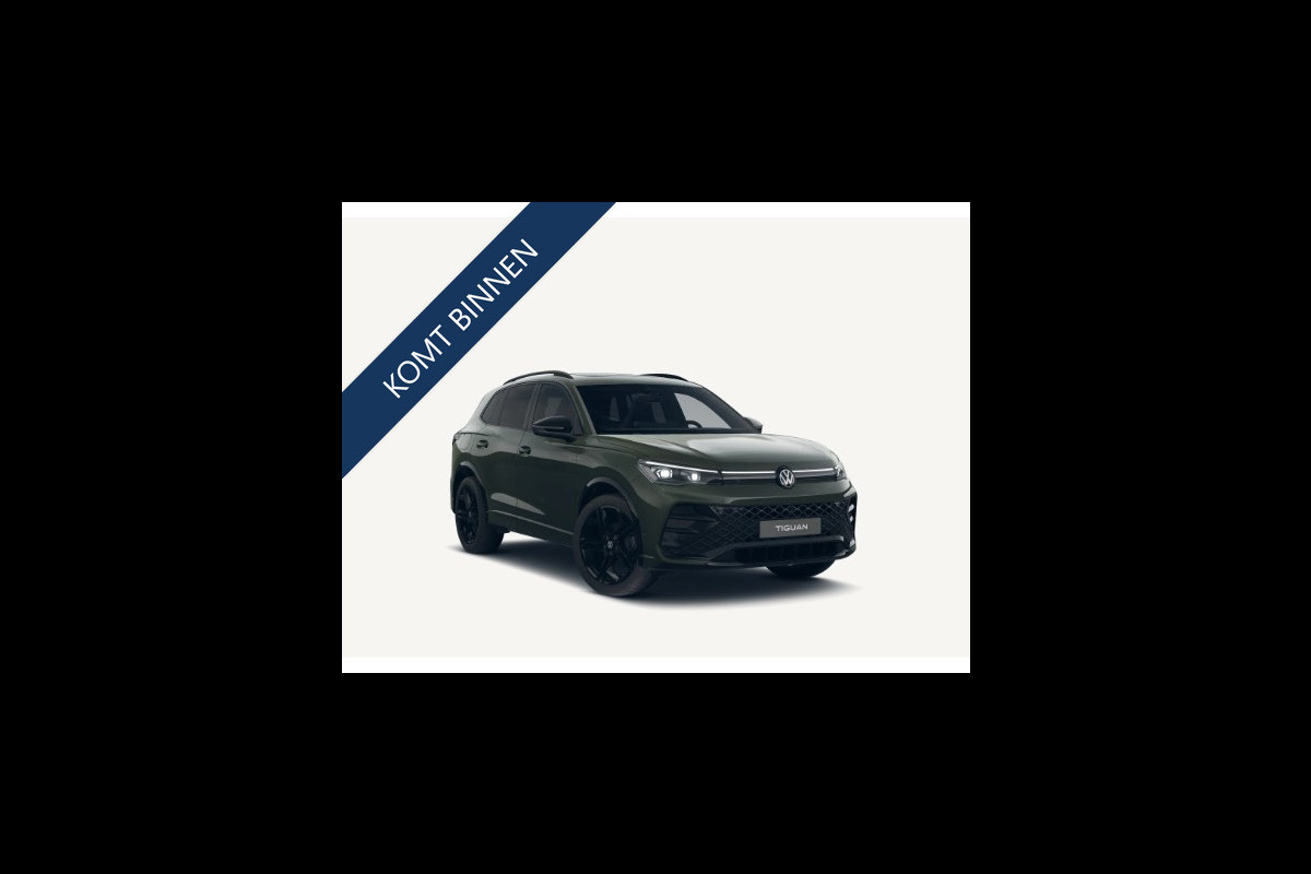 Volkswagen Tiguan 1.5 eTSI 150PK ZNDR STEKKER DSG R-Line Black Style | Panorama | HUD | Trekhaak | 360° Camera | Nieuw