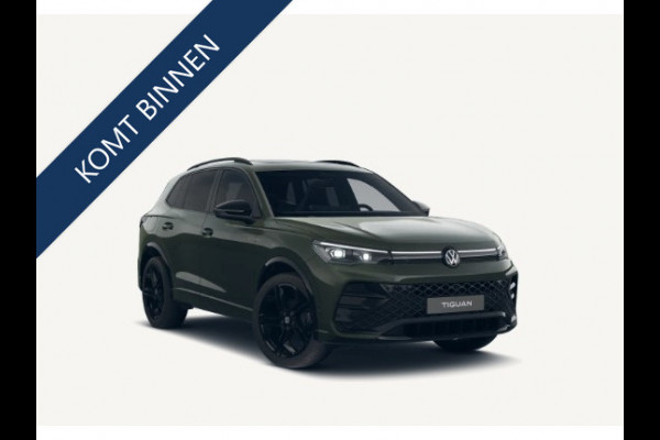 Volkswagen Tiguan 1.5 eTSI 150PK ZNDR STEKKER DSG R-Line Black Style | Panorama | HUD | Trekhaak | 360° Camera | Nieuw