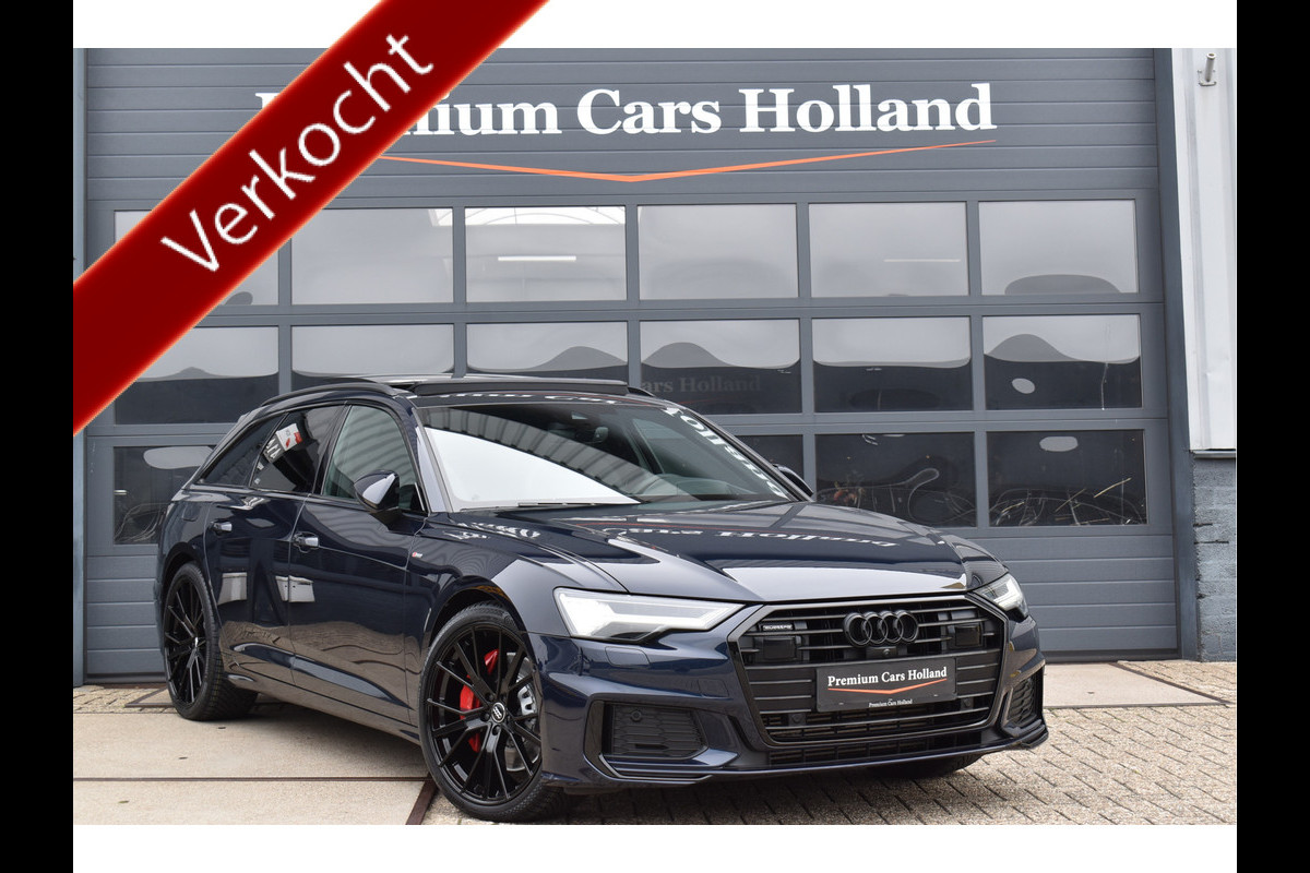 Audi A6 Avant 55 TFSI e Quattro 367 Pk Competition S-Line RS-Stoel Pano Leder ACC Matrix HD S6 Uitlaat Navi 21 Inch