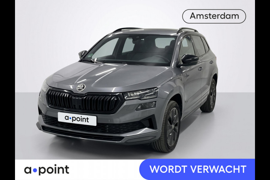 Škoda Karoq 1.5 TSI ACT Sportline Business 150 pk Automaat (DSG) | Verlengde garantie | Navigatie via App | Parkeersensoren | Achteruitrijcamera | Adaptieve cruise control | Stoelverwarming v/a | Verwarmde voorruit |