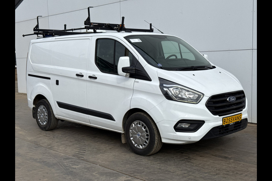 Ford Transit Custom 340 1.0 PHEV 120PK L1 *ELEKTRO MOTOR KAPOT* PHEV Inbouwkast Dakrailing Dodehoekdetectie Cruise control Airco Stoelverwarming Parkeersensoren v+a Laadkabel