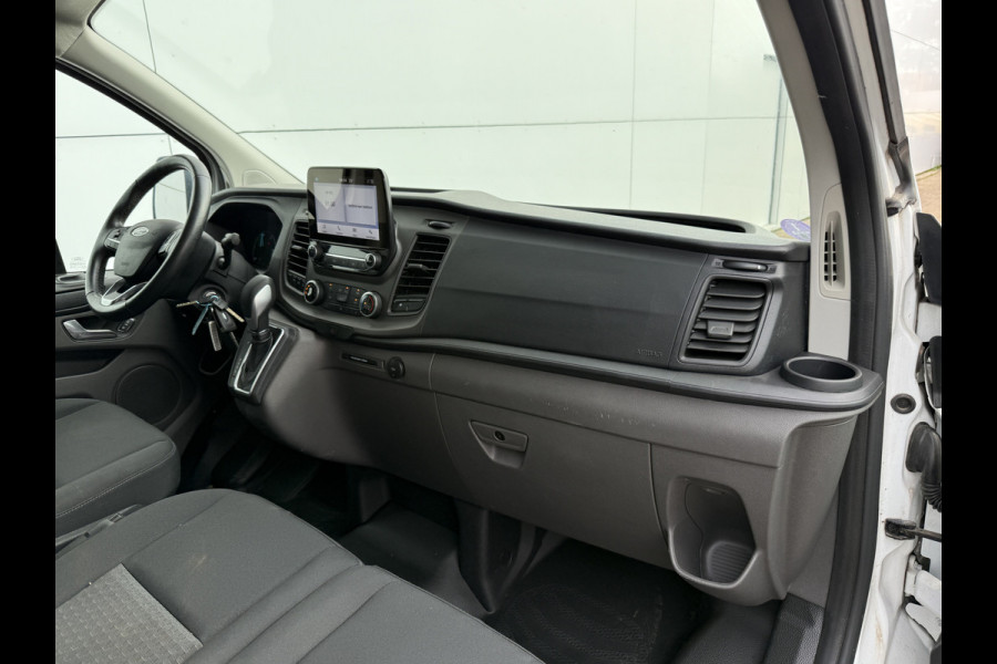 Ford Transit Custom 340 1.0 PHEV 120PK L1 *ELEKTRO MOTOR KAPOT* PHEV Inbouwkast Dakrailing Dodehoekdetectie Cruise control Airco Stoelverwarming Parkeersensoren v+a Laadkabel