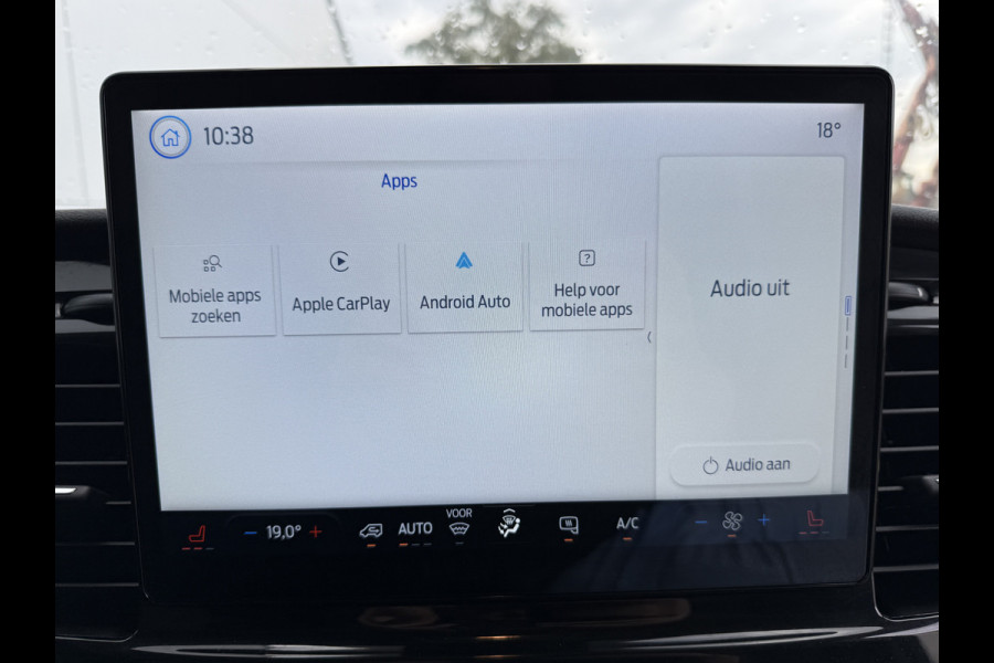 Ford E-Transit 68kWh 184PK L2H2 317km WLTP 97,3% (SOH) BEV Snelladen 360 Camera Cruise control Climate control Carplay Navigatie Laadkabel Parkeersensoren
