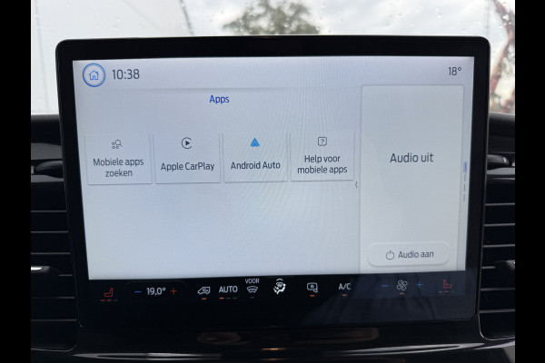 Ford E-Transit 68kWh 184PK L2H2 317km WLTP 97,3% (SOH) BEV Snelladen 360 Camera Cruise control Climate control Carplay Navigatie Laadkabel Parkeersensoren