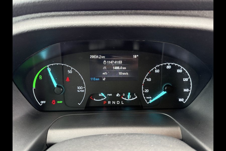 Ford E-Transit 68kWh 184PK L2H2 317km WLTP 97,3% (SOH) BEV Snelladen 360 Camera Cruise control Climate control Carplay Navigatie Laadkabel Parkeersensoren