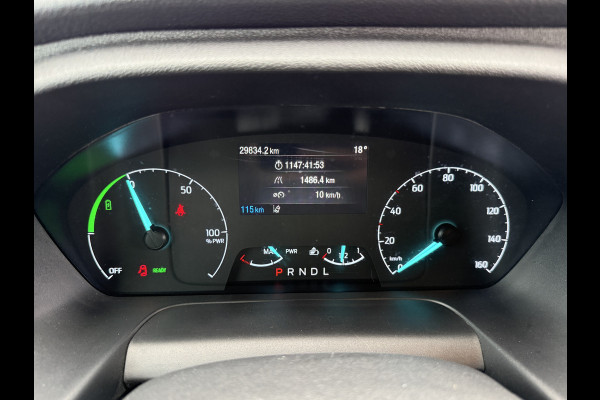 Ford E-Transit 68kWh 184PK L2H2 317km WLTP 97,3% (SOH) BEV Snelladen 360 Camera Cruise control Climate control Carplay Navigatie Laadkabel Parkeersensoren
