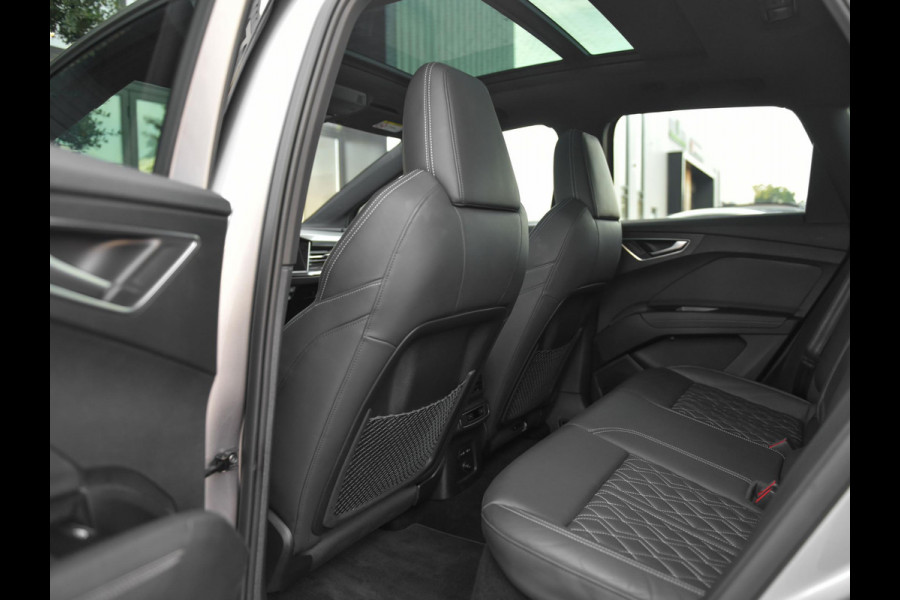 Audi Q4 e-tron 50 quattro S-Line 77 kWh Leren Bekleding Panoramadak ACC Matrix 21 inch Velgen