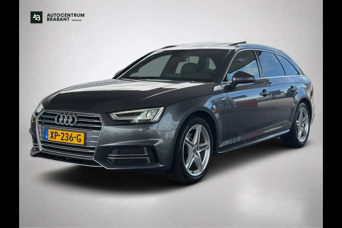 Audi A4 Avant 1.4 TFSI Sport S line black edition(Goed OnH, Pano, Carplay, Trekhaak, SfeerV, StoelV, Digitale Dash, Camera, Etc)