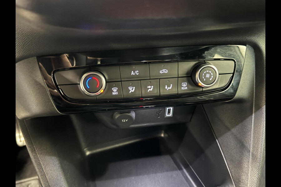 Opel Corsa 1.2 Turbo Hybrid GS Navigatie Apple Carplay/Android Auto Camera Parkeersensoren Cruise Control Dodehoek assistent Airco Lichtmetalen velgen Virtual Cockpit Getinte ramen