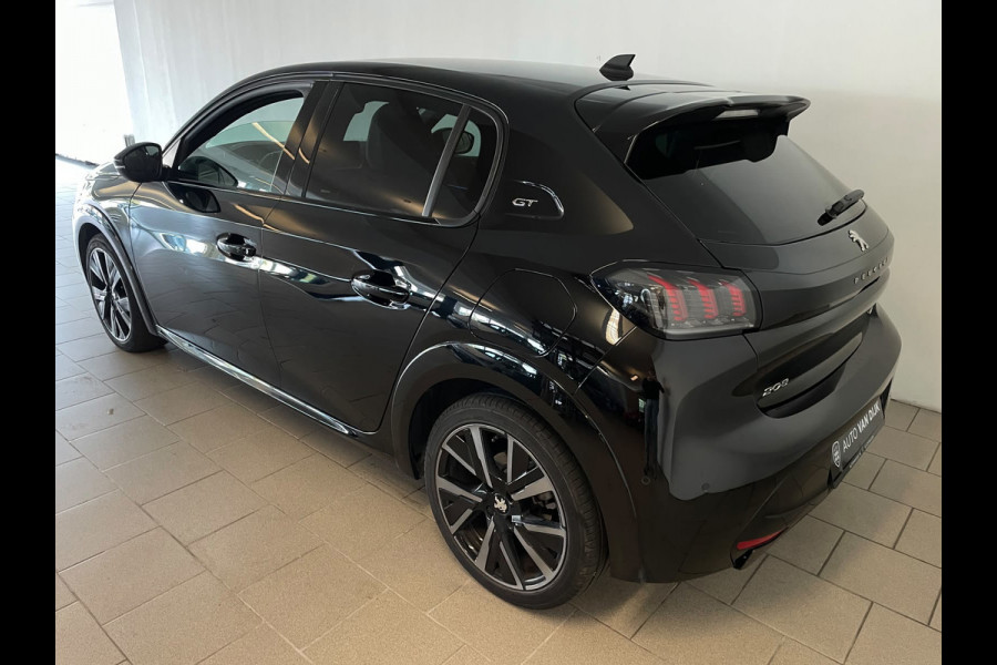 Peugeot 208 1.2 PureTech GT Pack AUTOMAAT AIRCO CLIMA NAVI CRUISE STOELVERW KEYLESS APPLE CARPLAY PRIVACYGLAS 1E EIG NIEUWSTAAT
