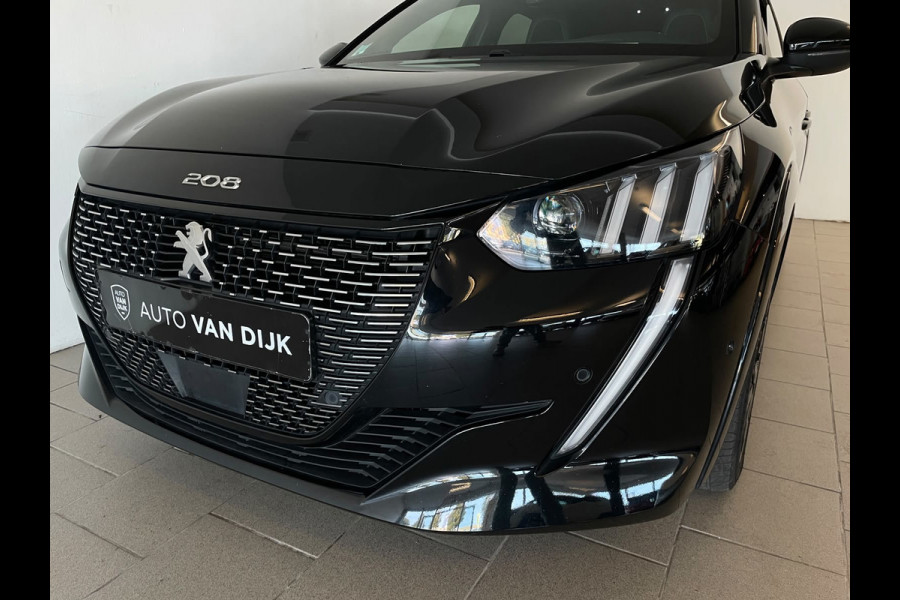 Peugeot 208 1.2 PureTech GT Pack AUTOMAAT AIRCO CLIMA NAVI CRUISE STOELVERW KEYLESS APPLE CARPLAY PRIVACYGLAS 1E EIG NIEUWSTAAT