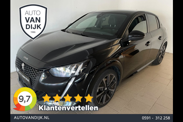 Peugeot 208 1.2 PureTech GT Pack AUTOMAAT AIRCO CLIMA NAVI CRUISE STOELVERW KEYLESS APPLE CARPLAY PRIVACYGLAS 1E EIG NIEUWSTAAT
