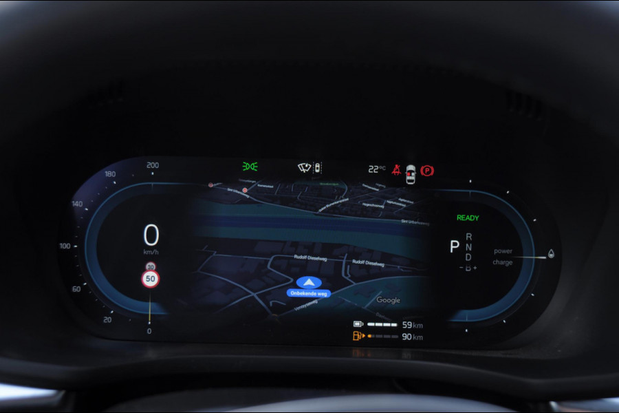 Volvo XC60 T6 350pk Automaat Plug-in AWD Ultra Black Edition Luchtvering/ Bowers & Wilkins/ Leder dashboard/ Adaptive cruise control/ Google infotainment/ 360Camera/ Keyless entry/