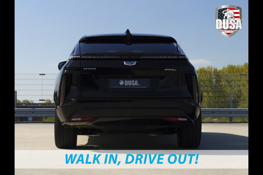 Cadillac Lyriq Sport 600e | AWD | prijs incl BTW Stellar Black | 540km Radius | Panorama | 528 PK | 610 Nm EV