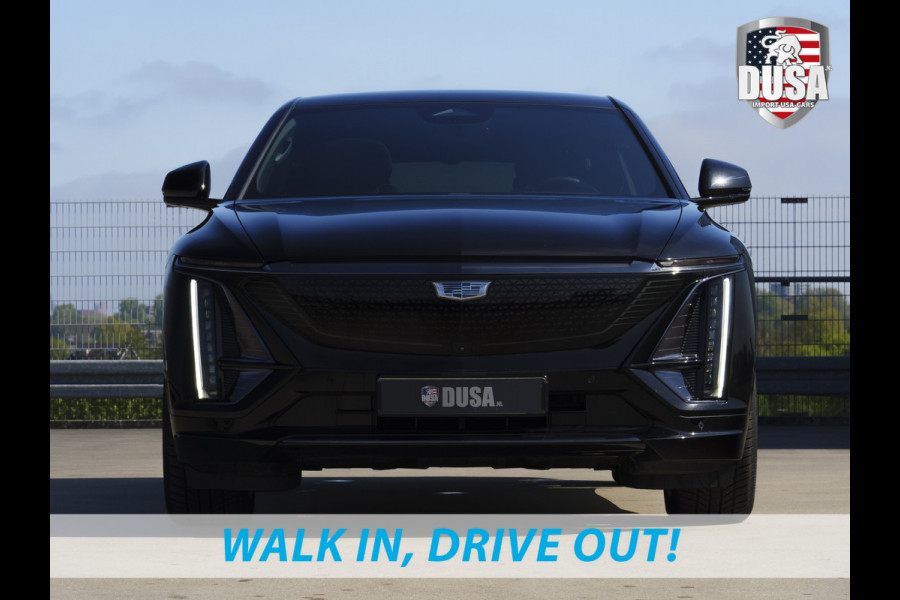Cadillac Lyriq Sport 600e | AWD | prijs incl BTW Stellar Black | 540km Radius | Panorama | 528 PK | 610 Nm EV