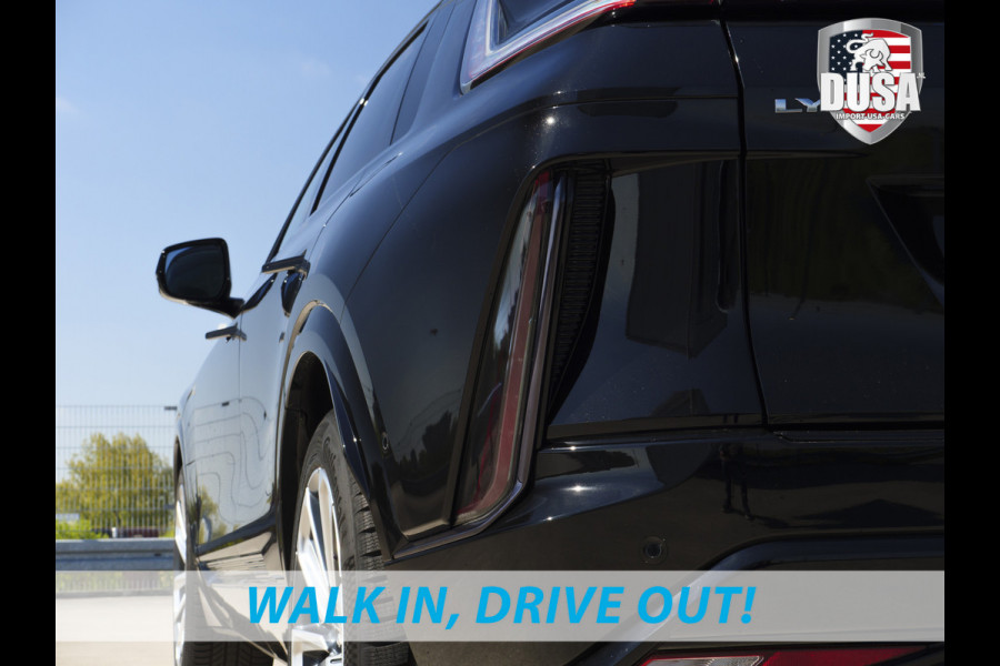 Cadillac Lyriq Sport 600e | AWD | prijs incl BTW Stellar Black | 540km Radius | Panorama | 528 PK | 610 Nm EV