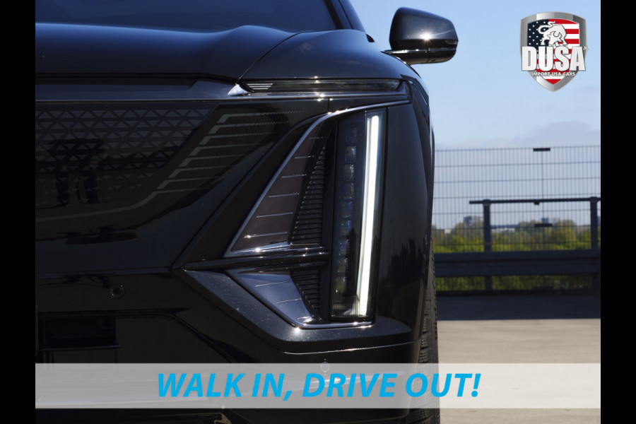 Cadillac Lyriq Sport 600e | AWD | prijs incl BTW Stellar Black | 540km Radius | Panorama | 528 PK | 610 Nm EV