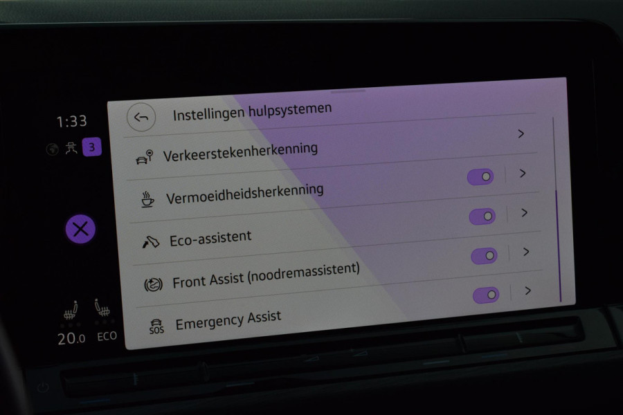 Volkswagen Golf 1.4 eHybrid|Cam.|Carplay|ACC|Stuur+stoelver.|Trekh