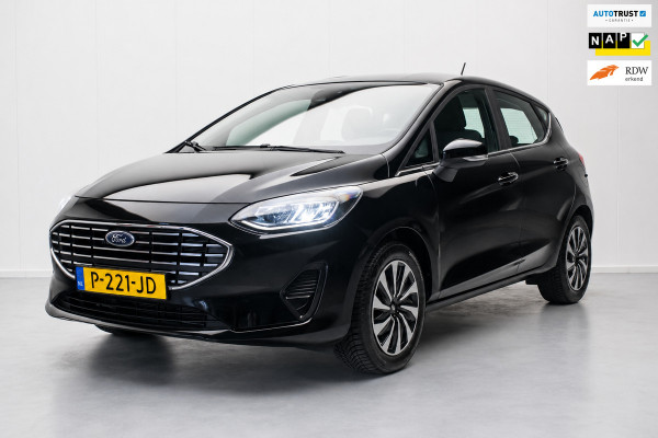 Ford Fiesta 1.0 EcoBoost 125PK Hybrid Titanium NL-auto [ Carplay LED Draadloze Telefoonlader Parkeersensoren Climate Control ]