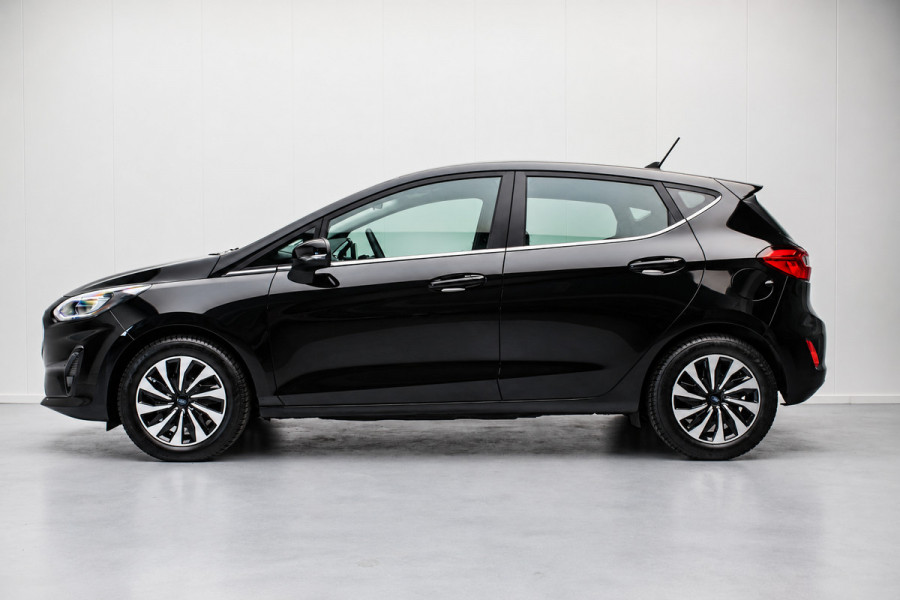 Ford Fiesta 1.0 EcoBoost 125PK Hybrid Titanium NL-auto [ Carplay LED Draadloze Telefoonlader Parkeersensoren Climate Control ]