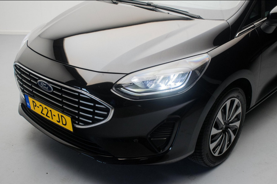 Ford Fiesta 1.0 EcoBoost 125PK Hybrid Titanium NL-auto [ Carplay LED Draadloze Telefoonlader Parkeersensoren Climate Control ]