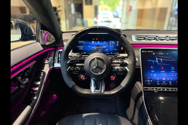 Mercedes-Benz S-Klasse AMG 63 S E Performance|Pano|HUD|Keyless|360|4D Burmester|Massage|Matrix|Chauffeur Pakket|Carbon