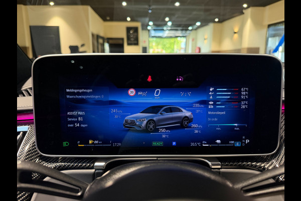 Mercedes-Benz S-Klasse AMG 63 S E Performance|Pano|HUD|Keyless|360|4D Burmester|Massage|Matrix|Chauffeur Pakket|Carbon