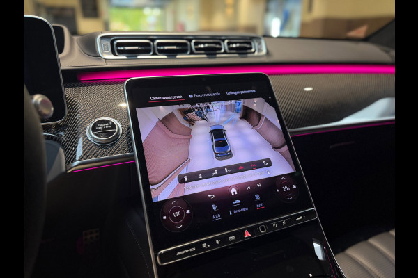 Mercedes-Benz S-Klasse AMG 63 S E Performance|Pano|HUD|Keyless|360|4D Burmester|Massage|Matrix|Chauffeur Pakket|Carbon
