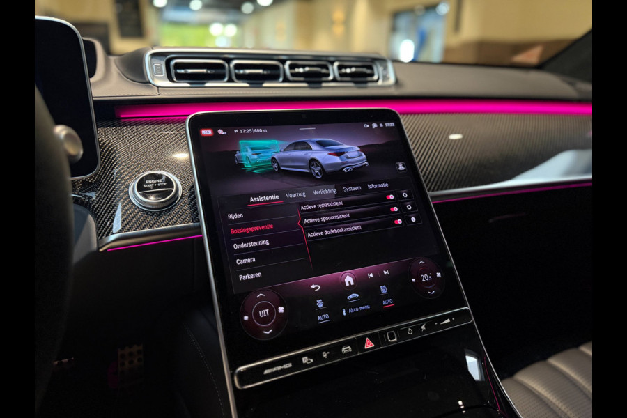 Mercedes-Benz S-Klasse AMG 63 S E Performance|Pano|HUD|Keyless|360|4D Burmester|Massage|Matrix|Chauffeur Pakket|Carbon