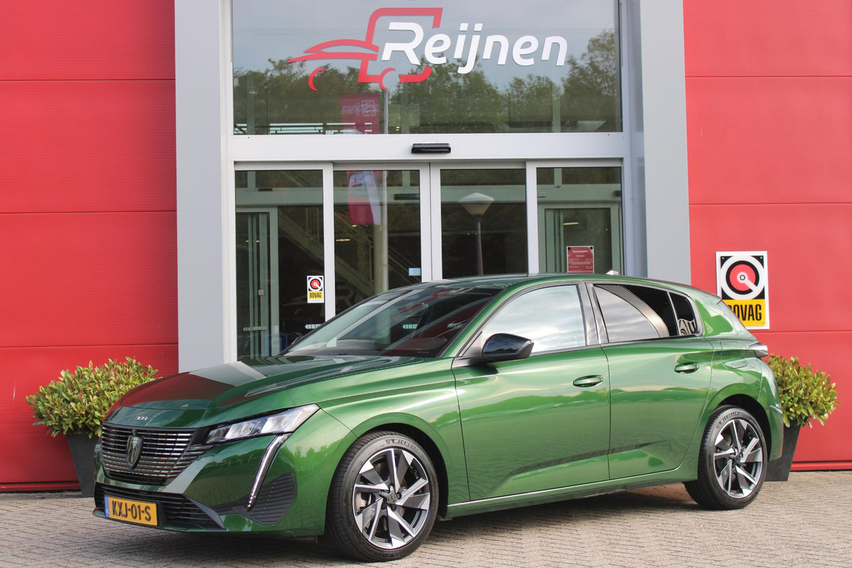 Peugeot 308 1.6 Plug-in Hybrid 180PK ALLURE | ACHTERUITRIJ CAMERA | NAVIGATIE | DRAADLOZE APPLE CARPLAY/ANDROID AUTO | DAB+ RADIO | ADAPTIVE CRUISE CONTROL | 17" LICHTMETALEN VELGEN | CLIMATE CONTROL |