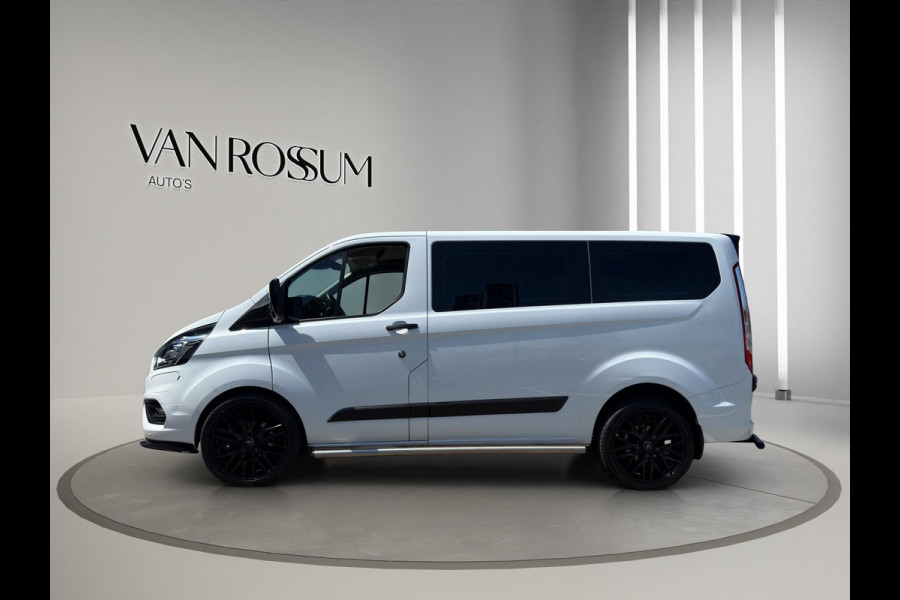 Ford Transit Custom 320 1.0 EcoBoost L1H1 PHEV VR-Edition 9 persoons | Incl BTW /BPM | 20" | Extra Getint | Spoilers | Raptor | Stoelvw | Parksensors |