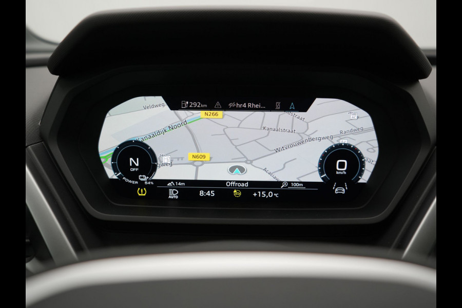 Audi Q4 e-tron 40 S Line 77 kWh 204pk Dealer O.H. | Panodak | Adaptive Cruise | Head Up | Camera | Matrix LED | Camera | Warmtepomp | Sportstoelen Memory & Verwarmd | Stuur Verwarmd | Apple Carplay | Navigatie | DAB |