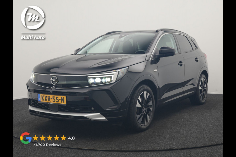 Opel Grandland 1.6 Turbo Ultimate FACELIFT MODEL PHEV 225pk Dealer O.H. | Trekhaak Afn. | Adaptive Cruise | 360 Camera | Alcantara Sportstoelen & Stuur Verwarmd | BLIS | Keyless | Navigatie | DAB | Plug In Hybrid | Apple Carplay | Plug In Hybrid |