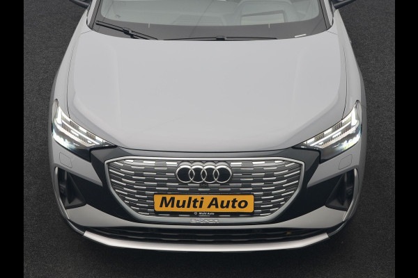 Audi Q4 e-tron 35 2x S Line 55 kWh 170pk Dealer O.H. | Panodak | Lederen Sportstoelen Memory | Adaptive Cruise | Head Up | 360 Camera | Sonos Audio | Matrix LED | Keyless | Blis | Apple Carplay | Navigatie | DAB |