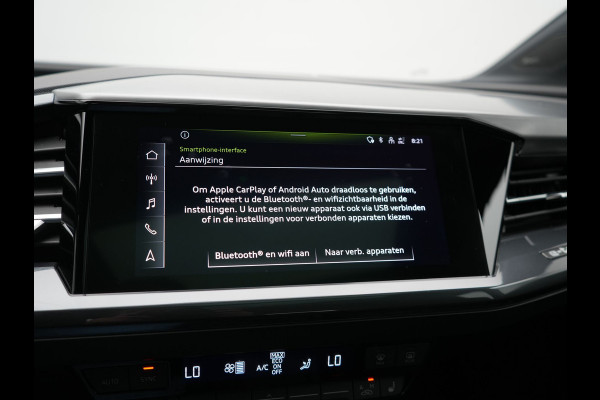 Audi Q4 e-tron 35 2x S Line 55 kWh 170pk Dealer O.H. | Panodak | Lederen Sportstoelen Memory | Adaptive Cruise | Head Up | 360 Camera | Sonos Audio | Matrix LED | Keyless | Blis | Apple Carplay | Navigatie | DAB |