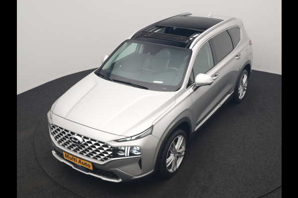 Hyundai Santa Fe 1.6 T-GDI PHEV Premium Sky 266pk Dealer O.H. | Panodak | Adaptive Cruise | Head Up | 360 Camera | Krell Audio | Lederen Sportstoelen Memory & Ventilatie | Keyless | Blis | Stoelen & Stuur Verwarmd | Apple Carplay | Navigatie |  DAB | Plug In Hybrid |