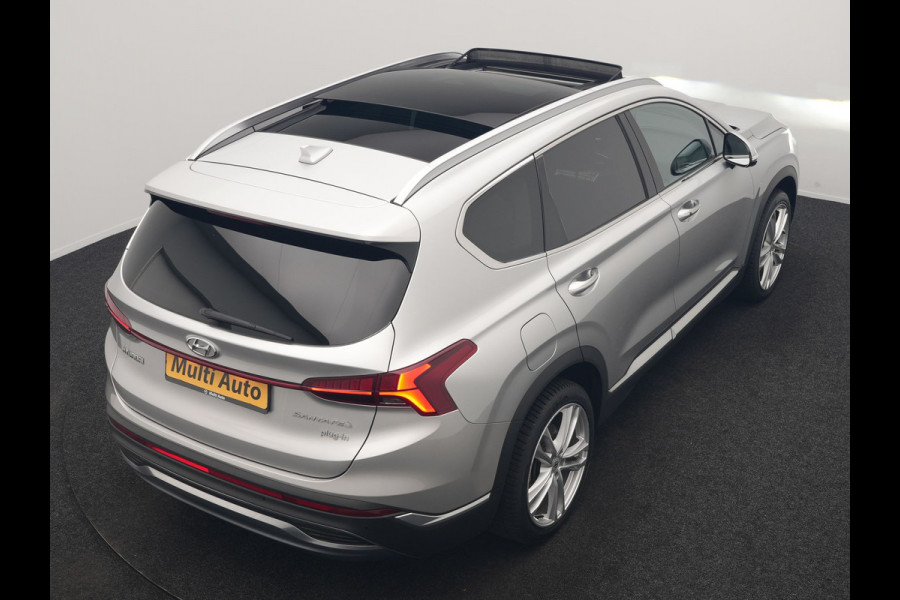 Hyundai Santa Fe 1.6 T-GDI PHEV Premium Sky 266pk Dealer O.H. | Panodak | Adaptive Cruise | Head Up | 360 Camera | Krell Audio | Lederen Sportstoelen Memory & Ventilatie | Keyless | Blis | Stoelen & Stuur Verwarmd | Apple Carplay | Navigatie |  DAB | Plug In Hybrid |