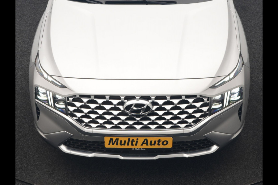 Hyundai Santa Fe 1.6 T-GDI PHEV Premium Sky 266pk Dealer O.H. | Panodak | Adaptive Cruise | Head Up | 360 Camera | Krell Audio | Lederen Sportstoelen Memory & Ventilatie | Keyless | Blis | Stoelen & Stuur Verwarmd | Apple Carplay | Navigatie |  DAB | Plug In Hybrid |
