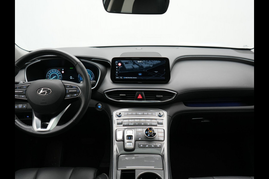 Hyundai Santa Fe 1.6 T-GDI PHEV Premium Sky 266pk Dealer O.H. | Panodak | Adaptive Cruise | Head Up | 360 Camera | Krell Audio | Lederen Sportstoelen Memory & Ventilatie | Keyless | Blis | Stoelen & Stuur Verwarmd | Apple Carplay | Navigatie |  DAB | Plug In Hybrid |