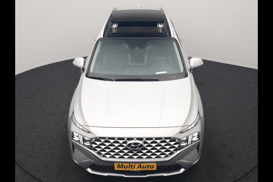 Hyundai Santa Fe 1.6 T-GDI PHEV Premium Sky 266pk Dealer O.H. | Panodak | Adaptive Cruise | Head Up | 360 Camera | Krell Audio | Lederen Sportstoelen Memory & Ventilatie | Keyless | Blis | Stoelen & Stuur Verwarmd | Apple Carplay | Navigatie |  DAB | Plug In Hybrid |