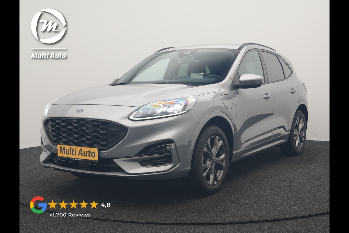 Ford Kuga 2.5 ST-Line X PHEV 225pk Dealer O.H | Trekhaak Af Fabriek | Adaptive Cruise | 360 Camera | Head Up | Alcantara Sportstoelen Verwarmd | Keyless | Blis | Pilot Assist | Stuurverwarming | Navigatie | Virtual | DAB | 18" L.M | Plug In Hybrid |