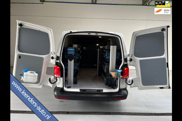 Volkswagen Transporter Automaat DSG Servicewagen 2.0 TDI 150pk L2H1 3Persoons Sortimo Inrichting, Airco, Navigatie, RIJKLAARPRIJS!