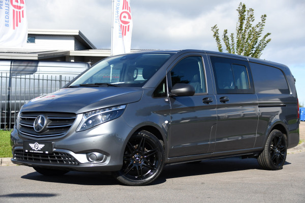 Mercedes-Benz Vito 190pk CDI L3 DC PB Edition Camera, Cruise, Carplay, LED, 2 x Schuifdeur, Automaat, Multimedia, Leder, Uniek!