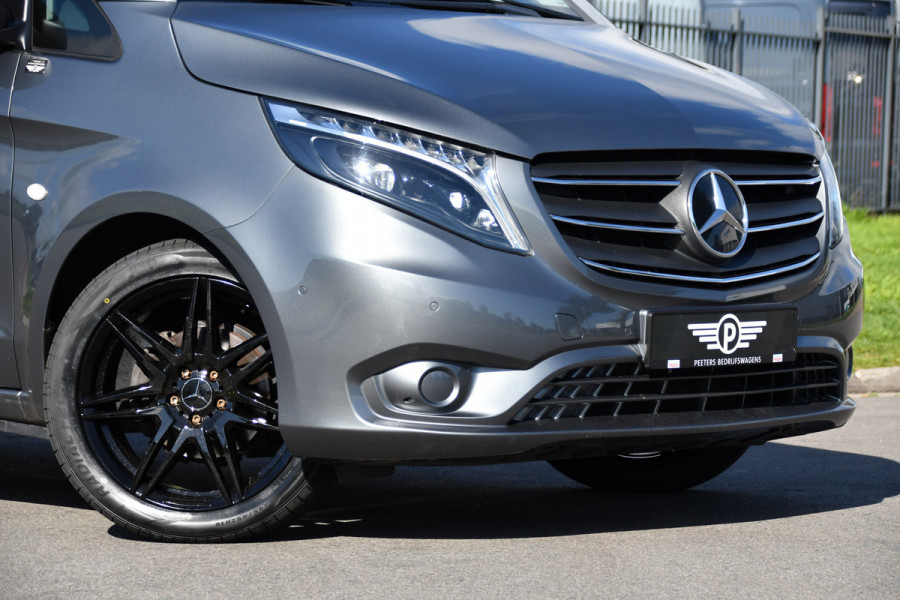 Mercedes-Benz Vito 190pk CDI L3 DC PB Edition Camera, Cruise, Carplay, LED, 2 x Schuifdeur, Automaat, Multimedia, Leder, Uniek!