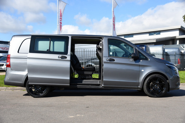 Mercedes-Benz Vito 190pk CDI L3 DC PB Edition Camera, Cruise, Carplay, LED, 2 x Schuifdeur, Automaat, Multimedia, Leder, Uniek!
